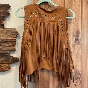 Miss me Fringe vest from Buckle